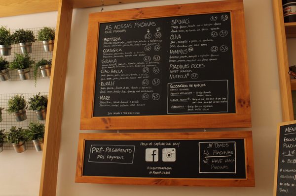 Menu photo 4 La Piadina Lisbon, 11 Menu photo 4 La Piadina Lisbon, 11