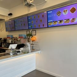 Venus Cafe - Menu/front counter