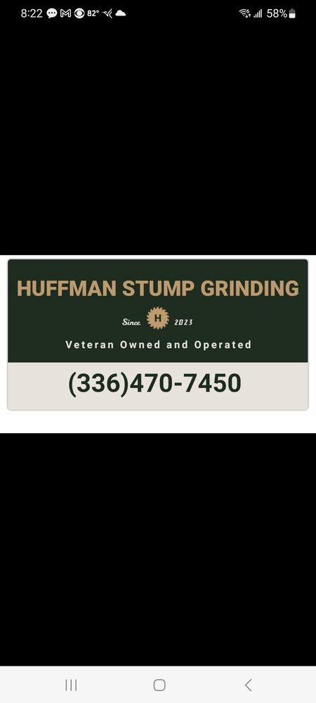 Huffman Stump Grinding - tree service in Lexington, NC