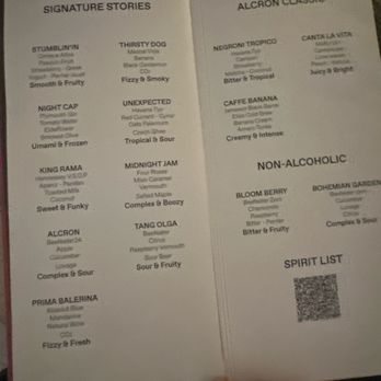 Alcron Bar - Menu - Cocktail Bars Near Me - Praha 1, Puerto Rico