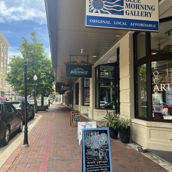 Blue Morning Gallery - Entrance - Art Galleries Near Me - Pensacola, Florida Blue Morning Gallery - Entrance - Art Galleries Near Me - Pensacola, Florida