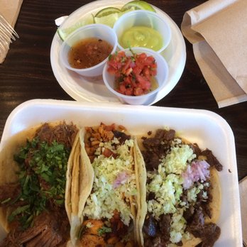 Backyard Taco - Birris, chicken, and carne asada tacos with fixings from the salsa bar. - Tacos Near Me - Gilbert, Arizona