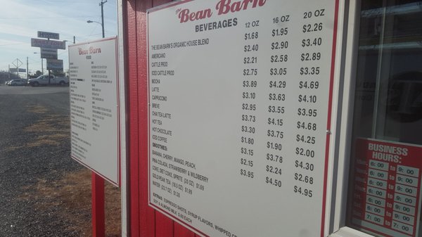Menu photo 1 The Bean Barn Madison Heights, VA