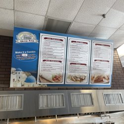 Greek Pita - Menu