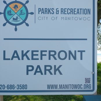 Lakefront Park - Sign - Parks Near Me - Manitowoc, Wisconsin Lakefront Park - Sign - Parks Near Me - Manitowoc, Wisconsin