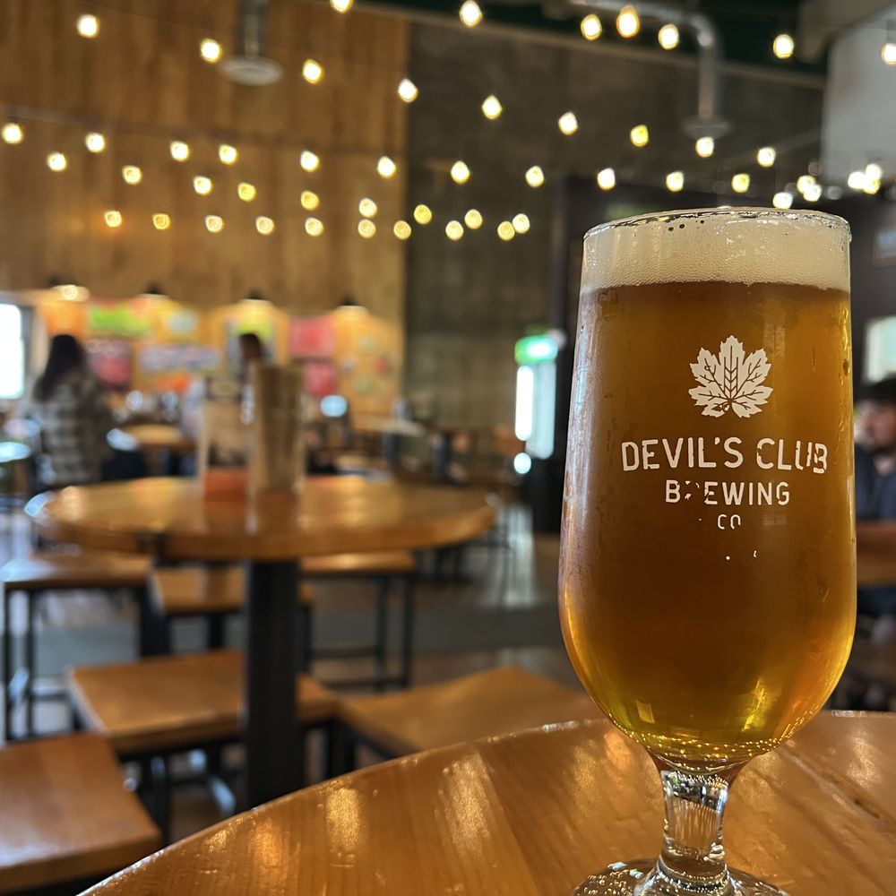 Devil's Club Brewing - Devil's Club IPA - Brewpubs Near Me - Juneau, Alaska Devil's Club Brewing - Devil's Club IPA - Brewpubs Near Me - Juneau, Alaska