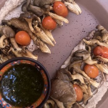 Mazal - Shawarma rubbed oyster mushrooms - Wine Bars Near Me - Los Angeles, California Mazal - Shawarma rubbed oyster mushrooms - Wine Bars Near Me - Los Angeles, California
