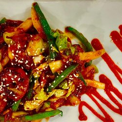Sedona Taphouse - Spicy Thai shrimp