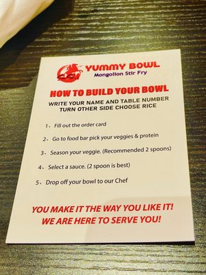Menu photo 2 Yummy Bowl Rockville, MD