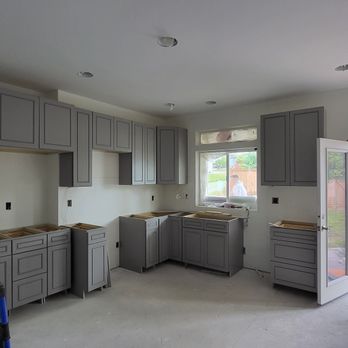 AJ Pro Work - New construction kitchen cabinets installation - Tiling Near Me AJ Pro Work - New construction kitchen cabinets installation - Tiling Near Me