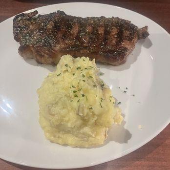 J. Alexander's - Ribeye and smashed potatoes  Potatoes were amazing - American Near Me - Chandler, Arizona