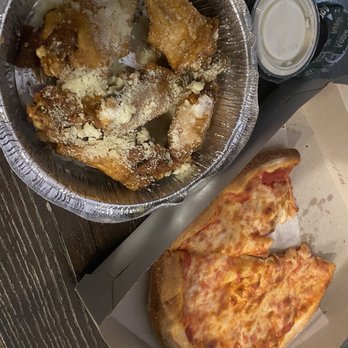 Vincenzo's Pizza and Grill - Personal Pizza and garlic parm wings - Pizza Near Me - Willingboro, New Jersey