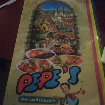 Pepe's - Menu - Mexican Near Me - Frankfort, Indiana