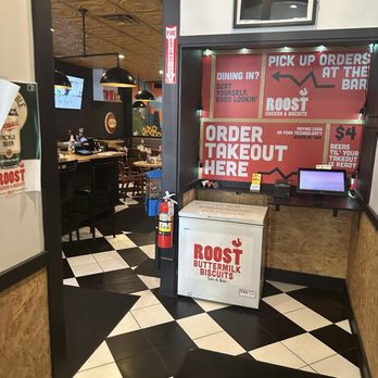 Roost Chicken & Biscuits - inside entrance - American Near Me - Chicago, Illinois