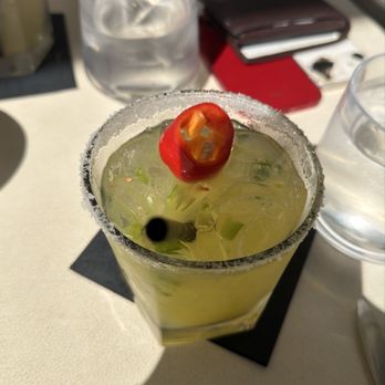 Javier's - jalapeño margarita - Mexican Near Me - Newport Coast, California