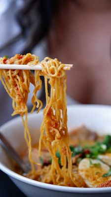 Khao Moo Dang by null