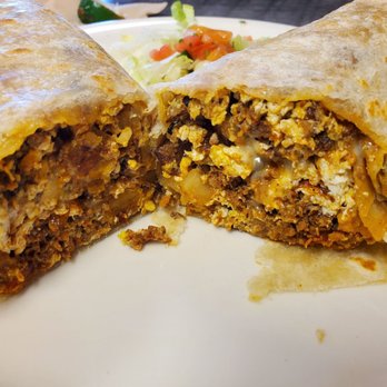 Sol Azteca Mexican Kitchen - Breakfast burrito (Chorizo, egg, potatoes, cheese) - Mexican Near Me - Mesa, Arizona Sol Azteca Mexican Kitchen - Breakfast burrito (Chorizo, egg, potatoes, cheese) - Mexican Near Me - Mesa, Arizona