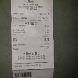 receipt receipt
