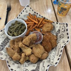 The HomePlace - Catfish and Fish & Shrimp Combo w/ 2 sides