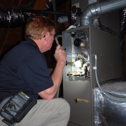 Pillar To Post Home Inspectors - Furnace inspection.