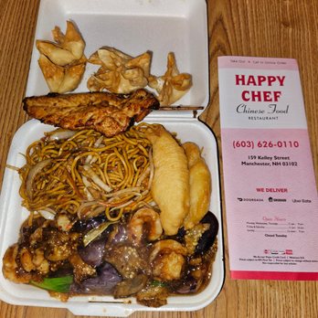 Happy Chef - Chinese Near Me - Manchester, New Hampshire Happy Chef - Chinese Near Me - Manchester, New Hampshire
