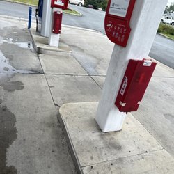 Mobil - Gas station area