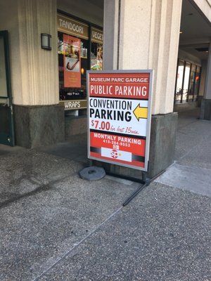 Museum Parc Garage - near Moscone Center by null