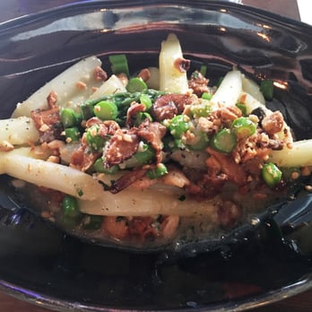 Baran's 2239 - White Asparagus with chanterelles, hazelnuts and truffle - New American Near Me - Hermosa Beach, California