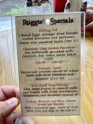 Menu photo 4 Ruggie's Breakfast and Lunch Harwich, MA Menu photo 4 Ruggie's Breakfast and Lunch Harwich, MA