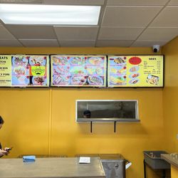 Goldmine Tacos - Menu board