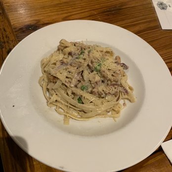 Boure Restaurant - Chicken Carbonara - New American Near Me - Oxford, Mississippi Boure Restaurant - Chicken Carbonara - New American Near Me - Oxford, Mississippi
