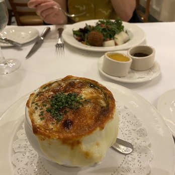 Lahaina Grill - Maui Onion Soup & Warm Pecan Crusted Goat Cheese And Baby Arugula Salad - Seafood Near Me - Lahaina, Hawaii Lahaina Grill - Maui Onion Soup & Warm Pecan Crusted Goat Cheese And Baby Arugula Salad - Seafood Near Me - Lahaina, Hawaii