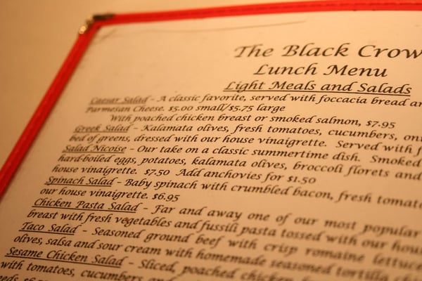 Menu photo 3 The Black Crow Beatrice, NE Menu photo 3 The Black Crow Beatrice, NE