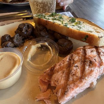 Urban Plates - Blackened Sustainable Salmon - New American Near Me - Dublin, California Urban Plates - Blackened Sustainable Salmon - New American Near Me - Dublin, California