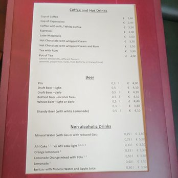 Leib und Seele - Menu - German Near Me - Munich, BY