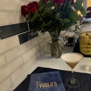 Vuolo's - Slice of Pumpkin Pie martini - Italian Near Me - Winthrop, Massachusetts