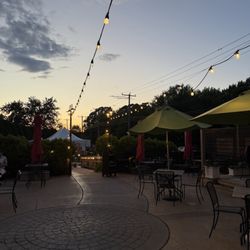 Outside