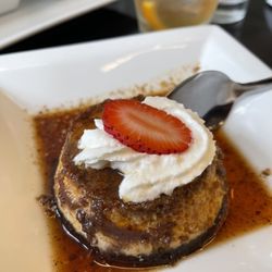 The Flying Pepper Cantina - Chocolate Flan and Mezcal Old Fashioned
