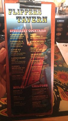 Menu photo 6 Flippers Tavern Lubbock, TX