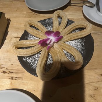 Korner 67 - Churros with chocolate syrup - Cocktail Bars Near Me - Miami Lakes, Florida