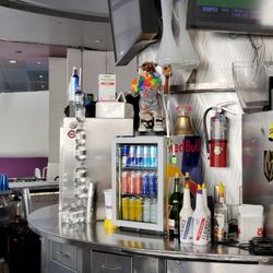 The bar at Carnaval Court