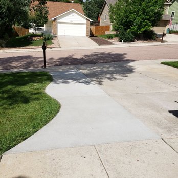 Hortus Tree & Landscape Services - Concrete pour. There used to be reverse rock and flagstone, always a mess. - Landscaping Near Me - Colorado Springs, Colorado Hortus Tree & Landscape Services - Concrete pour. There used to be reverse rock and flagstone, always a mess. - Landscaping Near Me - Colorado Springs, Colorado