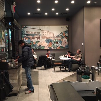 Starbucks - Seats were occupied as usual - Coffee & Tea Near Me - New York, New York