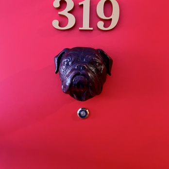 The Vendue Hotel - Pug head door knocker - Hotels Near Me - Charleston, South Carolina The Vendue Hotel - Pug head door knocker - Hotels Near Me - Charleston, South Carolina