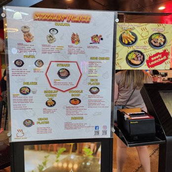 Sizzlin’ Place - more menu and kiosk to order your food - Noodles Near Me - Rancho Cucamonga, California Sizzlin’ Place - more menu and kiosk to order your food - Noodles Near Me - Rancho Cucamonga, California