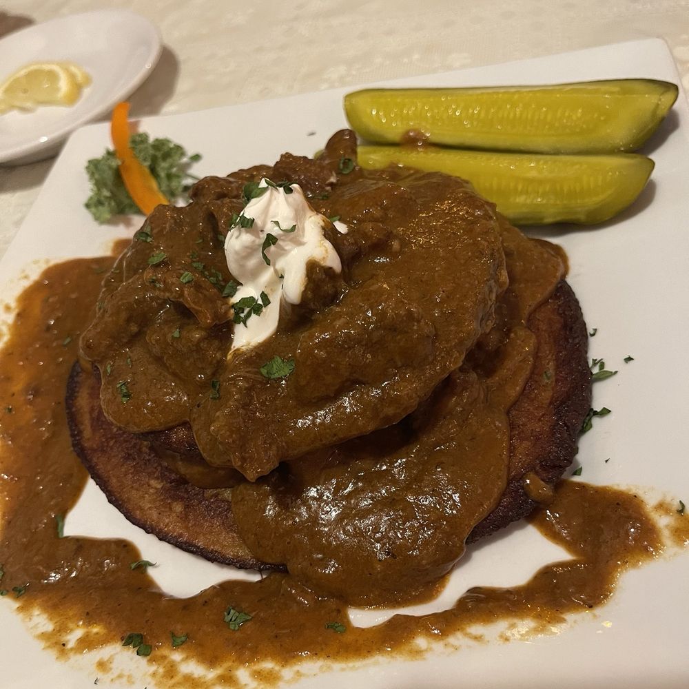 Anna's Polish Restaurant - Gypsy Potato Pancake - Polish Near Me - Winter Park, Florida