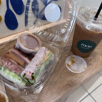 Mon Superette - Fancy pork summer roll and Vietnamese iced coffee - Vietnamese Near Me - Piedmont, California