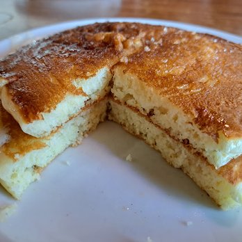 Denny's - Inside 2 buttermilk pancakes - Photo taken in August 2023 - Diners Near Me - Roseville, California