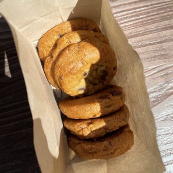 Harbour Galley - Chocolate Chip Cookies (TikTok: @justandyvu) - New American Near Me - Anaheim, California