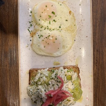 First Watch - Crab Avocado Toast - Cafes Near Me - Oro Valley, Arizona First Watch - Crab Avocado Toast - Cafes Near Me - Oro Valley, Arizona